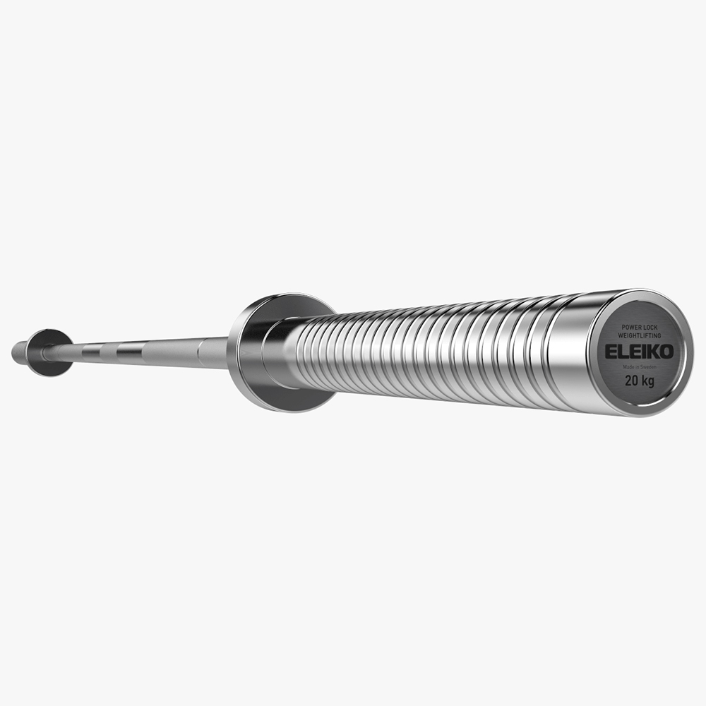 Skivstång Eleiko Weightlifting Training Power Lock 20 kg Men